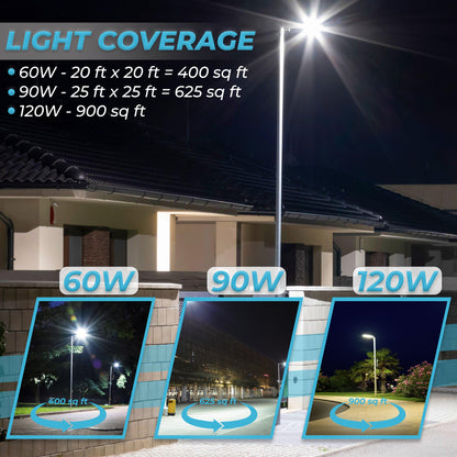 90W Outdoor Solar Light 9000 Lumens